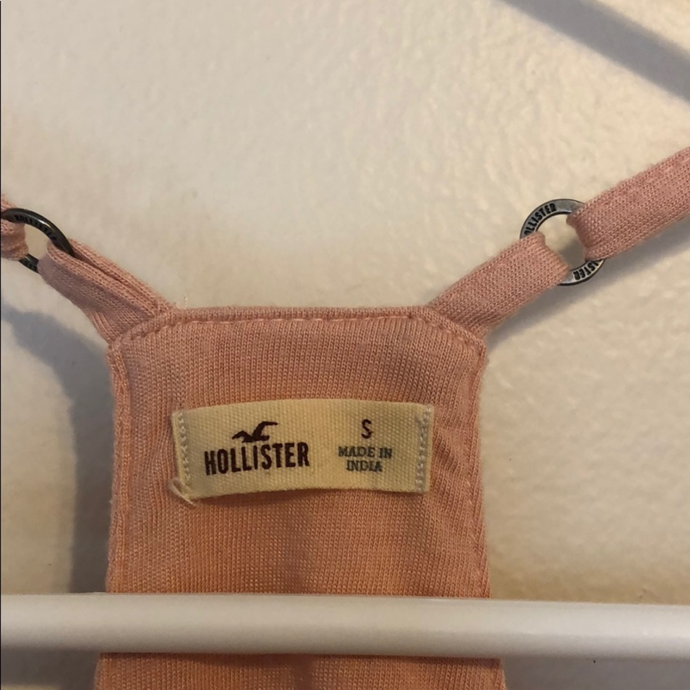 Light Pink/Peach Racerback Tank Top - Picture 4 of 5